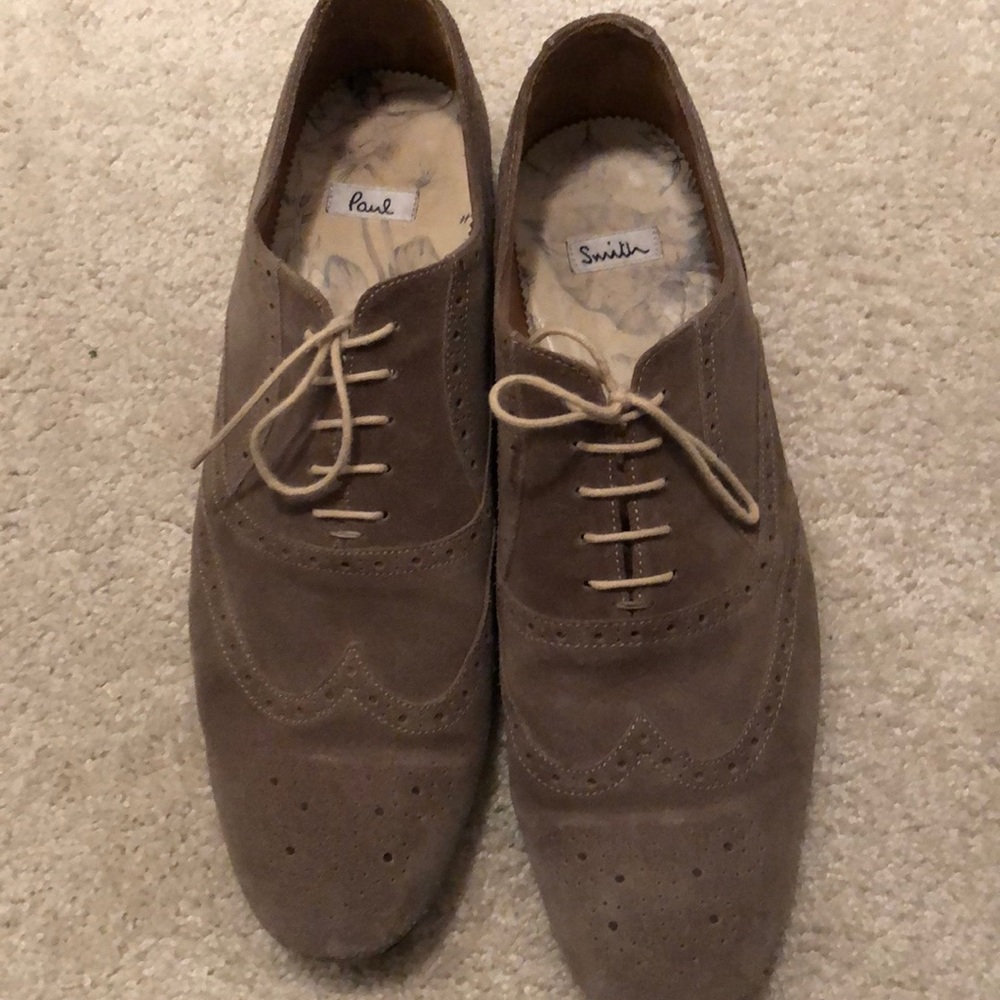 Paul Smith grayish brown brogues US 11 UK 10
